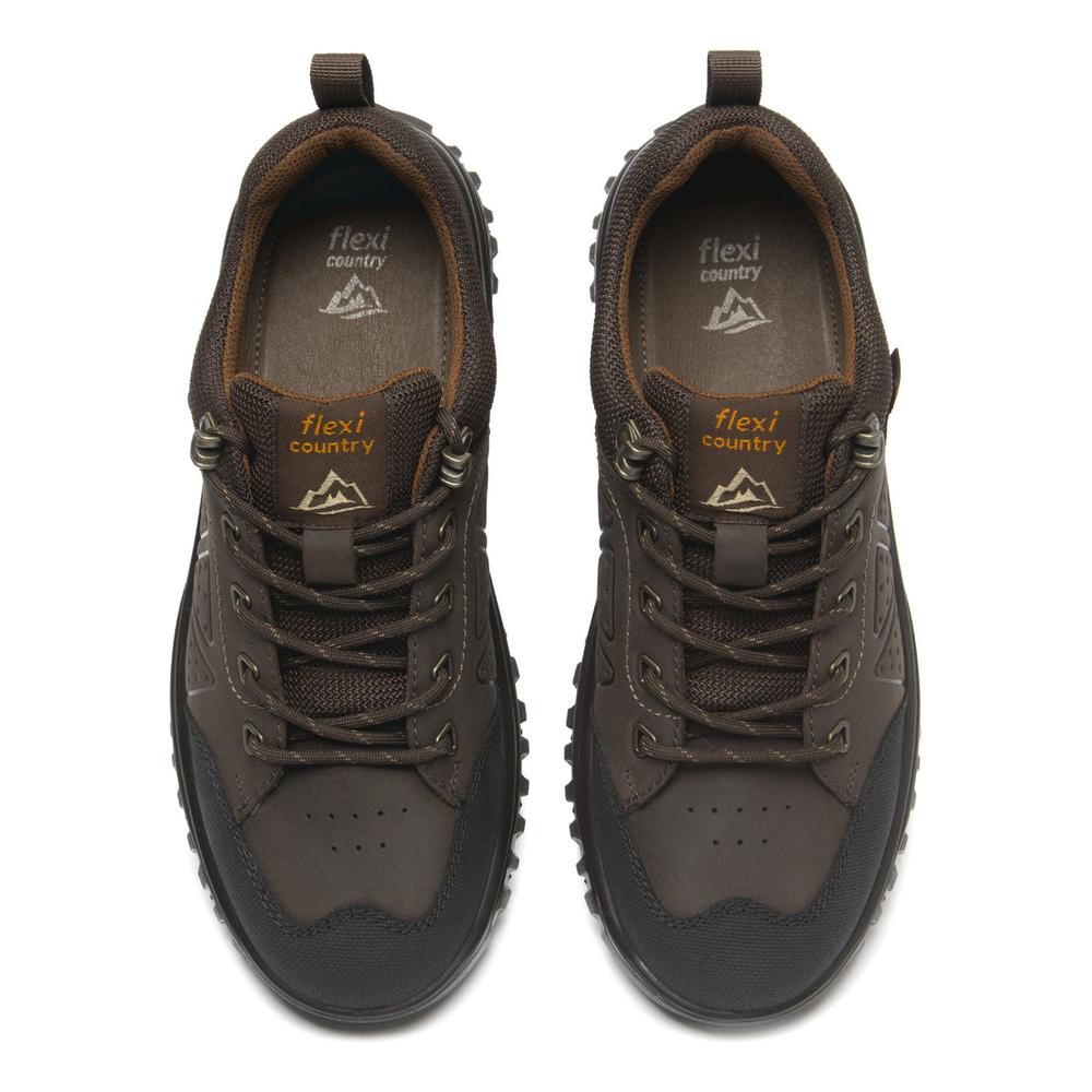 Foto 7 | Tenis Outdoor Flexi Cafe Para Hombre [fff3730] Cafe