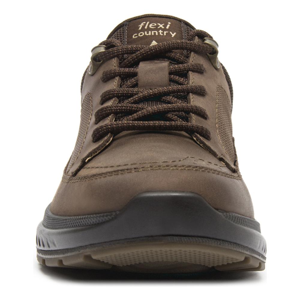 Foto 6 pulgar | Tenis Outdoor Flexi Cafe Para Hombre [fff3717] Cafe