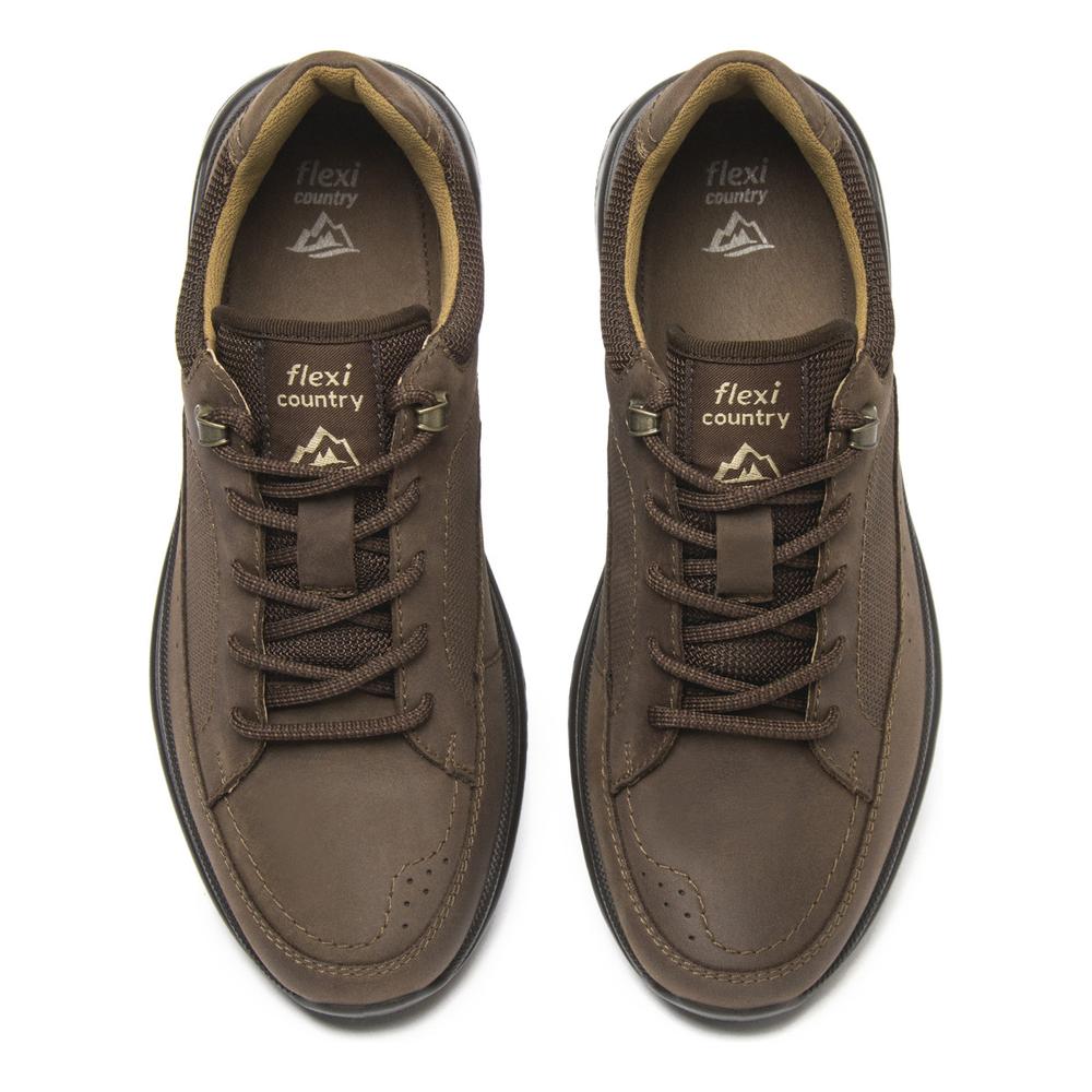 Foto 7 | Tenis Outdoor Flexi Cafe Para Hombre [fff3717] Cafe