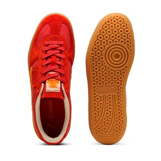Foto 3 | Tenis Puma Palermo Weathered Unisex Fuego Rojo
