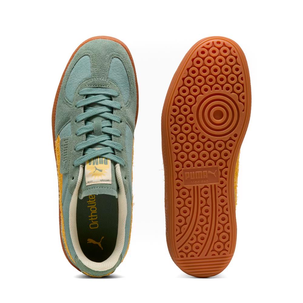 Foto 3 | Tenis Puma Palermo Weathered Unisex Retro Verde