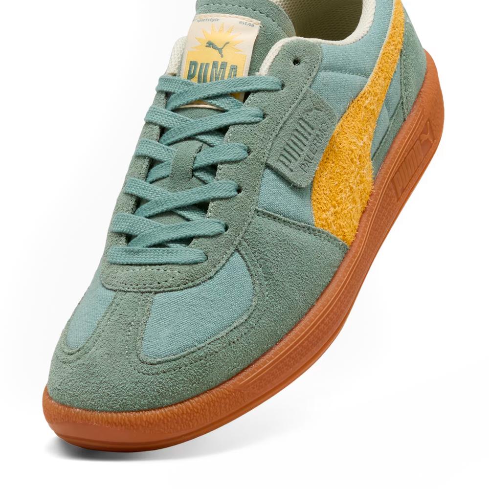 Foto 6 | Tenis Puma Palermo Weathered Unisex Retro Verde