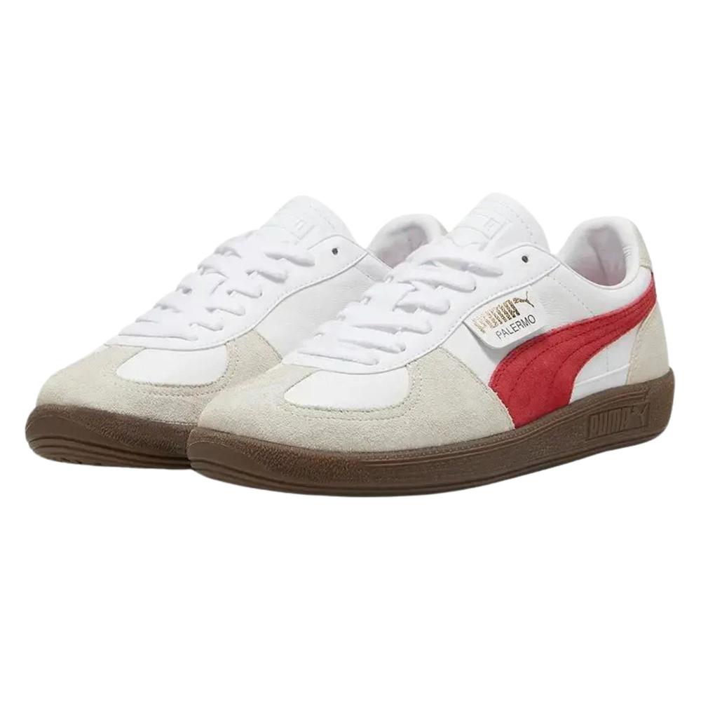 Foto 3 pulgar | Tenis Puma Palermo Lth Unisex Moderno Blanco