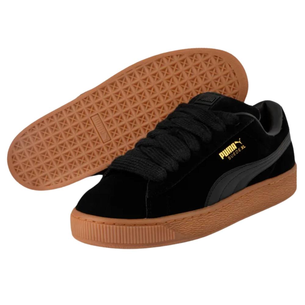 Foto 3 pulgar | Tenis Puma Suede Xl Unisex Moda Casual Negro
