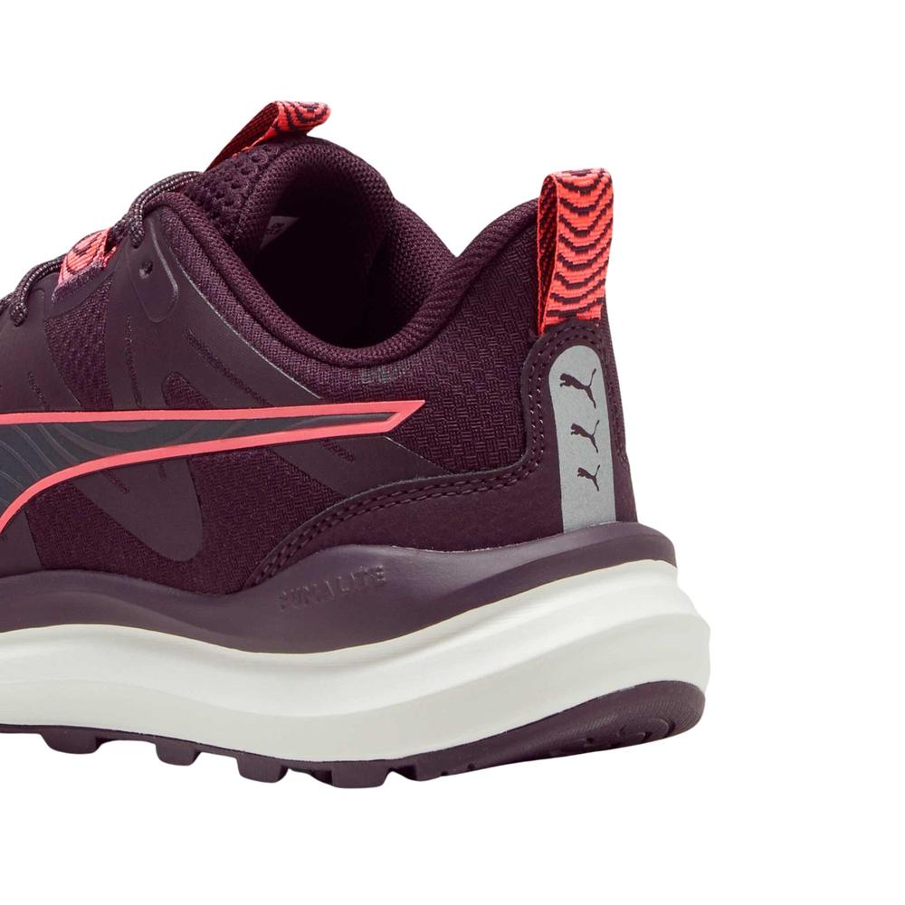 Foto 4 pulgar | Tenis Puma Reflect Lite Trail Unisex Retro Vino