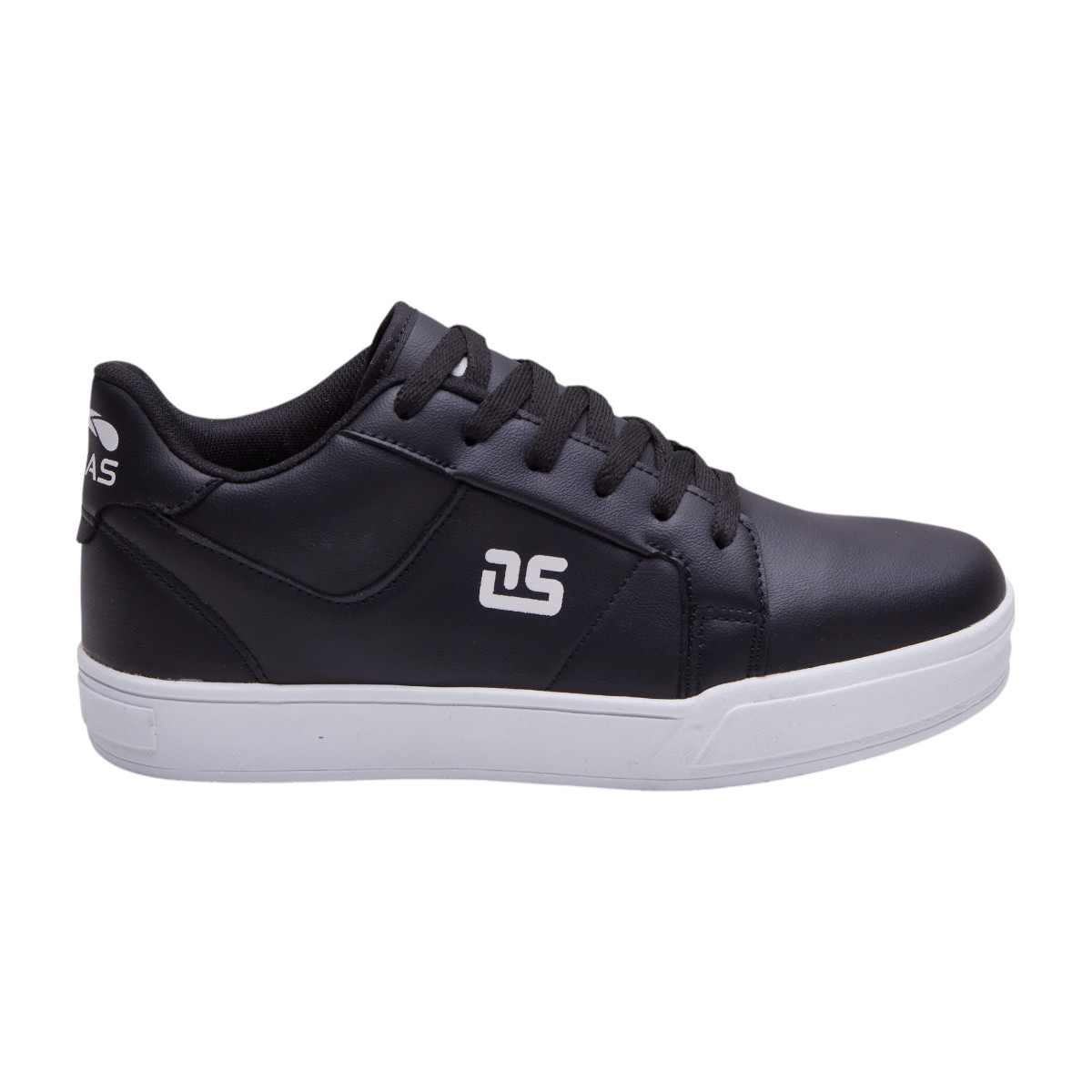 Foto 2 | Tenis Calzado Watanabe Color Negro Tipo Piel