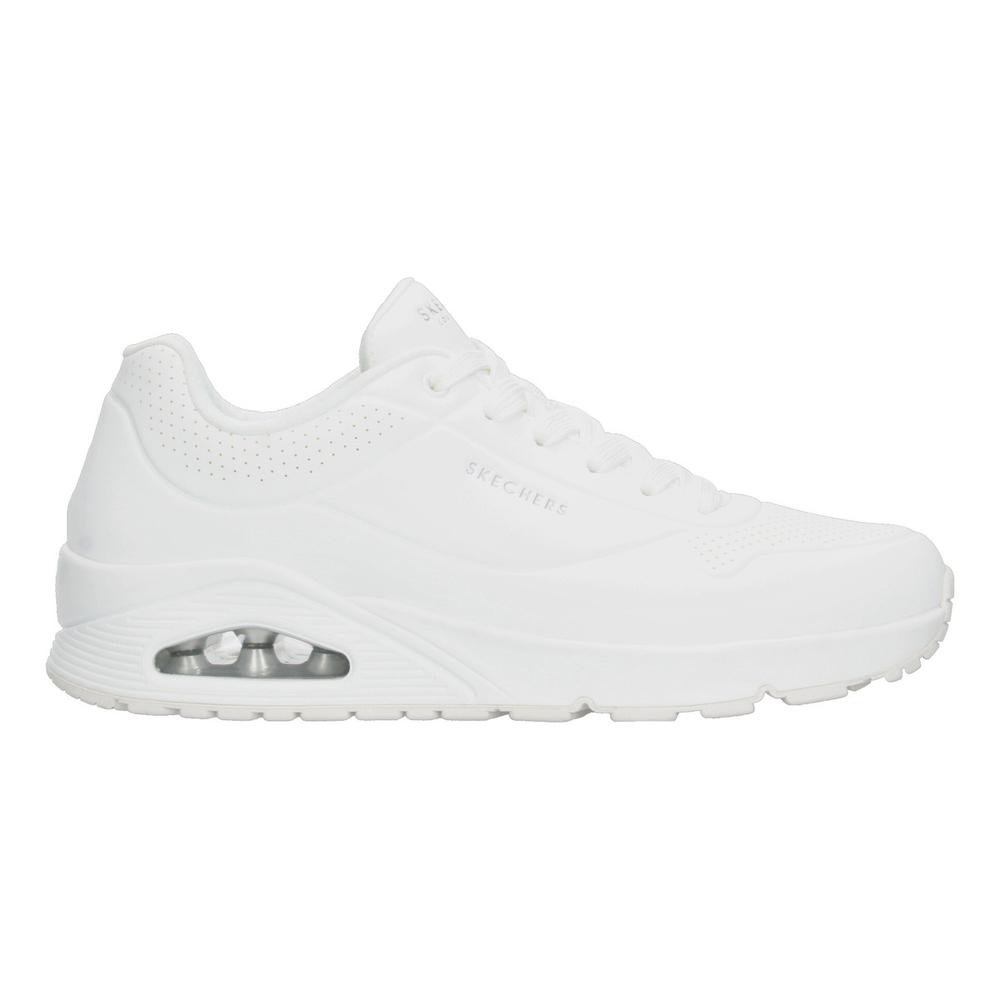 Foto 2 pulgar | Tenis Hombre Skechers Blanco [ske987] Blanco