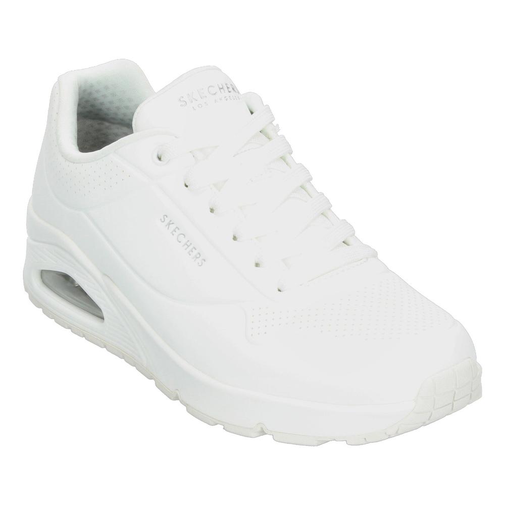 Foto 5 pulgar | Tenis Hombre Skechers Blanco [ske987] Blanco