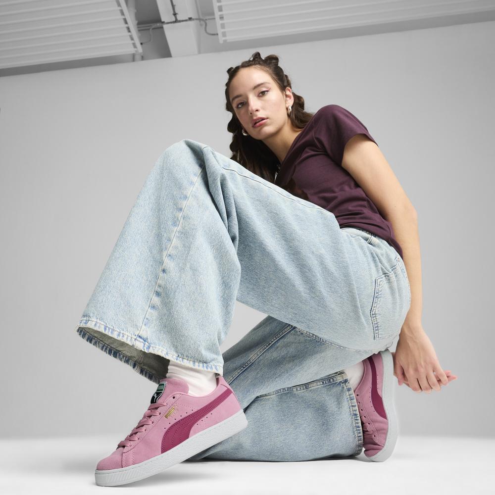 Foto 5 pulgar | Tenis Puma Suede Classic Unisex Rosa