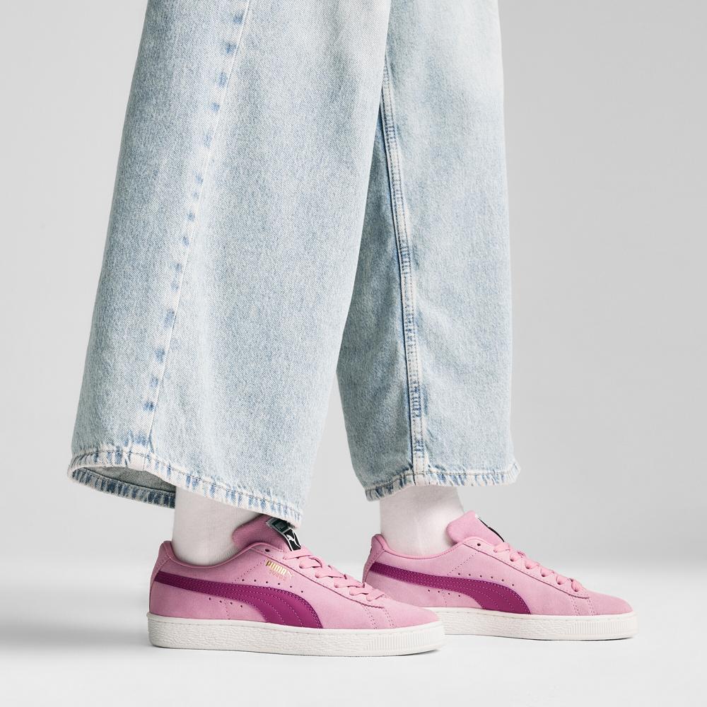 Foto 6 pulgar | Tenis Puma Suede Classic Unisex Rosa