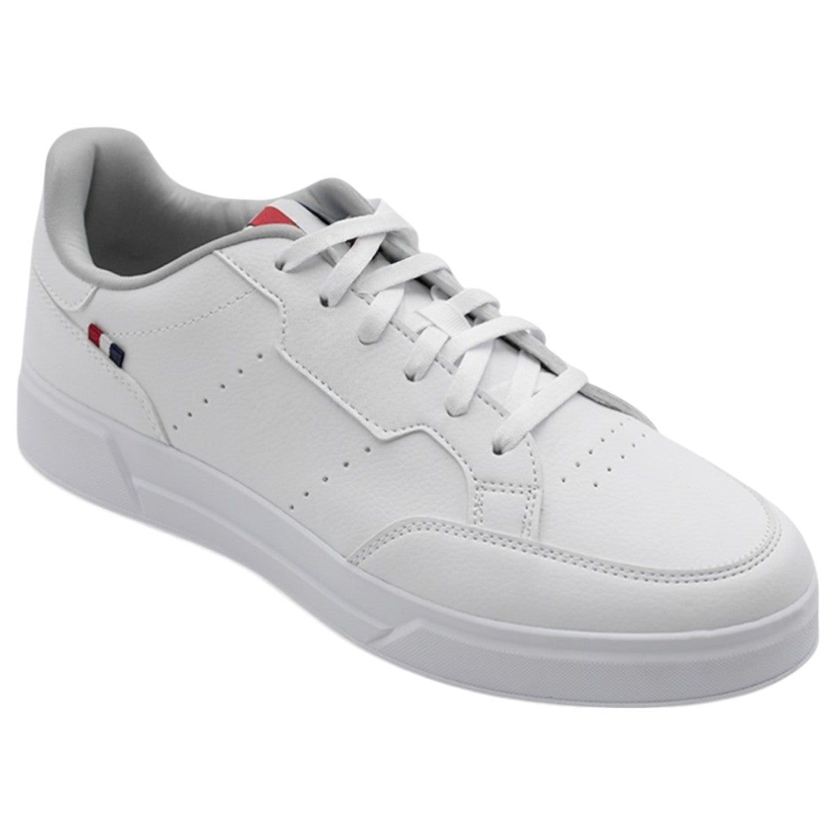 Foto 3 pulgar | Tenis Con Cordones Exterior Piel Vegana Color Blanco Para Hombre De Rbcollection