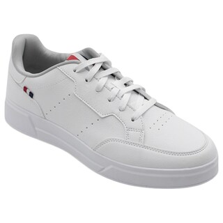Foto 2 | Tenis Con Cordones Exterior Piel Vegana Color Blanco Para Hombre De Rbcollection