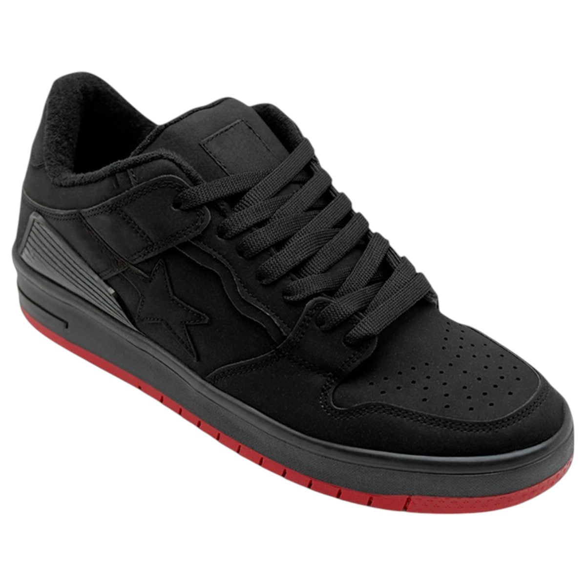 Foto 3 pulgar | Tenis Con Cordones Exterior Piel Vegana Color Negro Para Hombre De Rbcollection