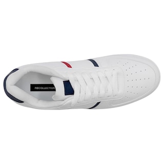 Foto 3 | Tenis Con Cordones Exterior Piel Vegana Color Blanco Para Hombre De Rbcollection