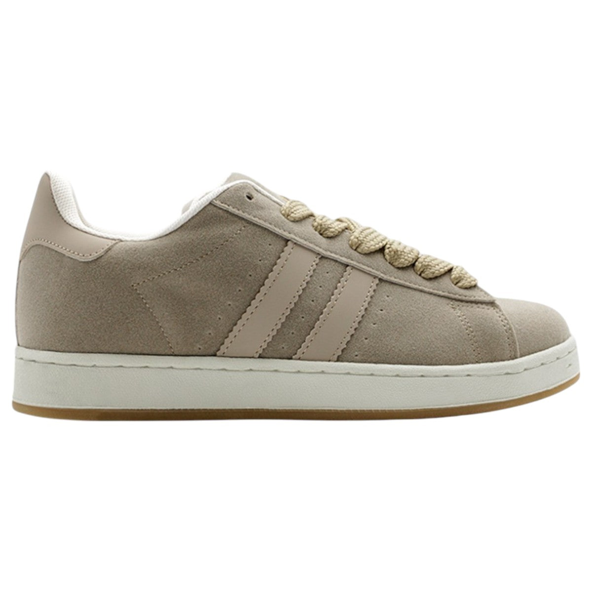 Foto 1 | Tenis Con Cordones Exterior Gamuza Sintética Color Café Para Hombre De Rbcollection