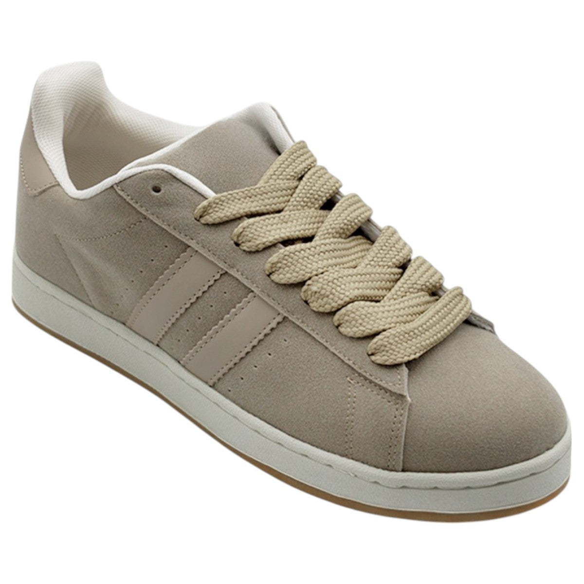 Foto 3 pulgar | Tenis Con Cordones Exterior Gamuza Sintética Color Café Para Hombre De Rbcollection