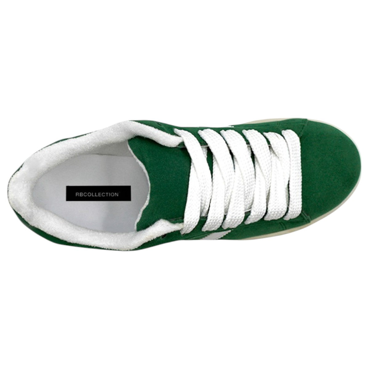 Foto 4 pulgar | Tenis Con Cordones Exterior Gamuza Sintética Color Verde Para Hombre De Rbcollection