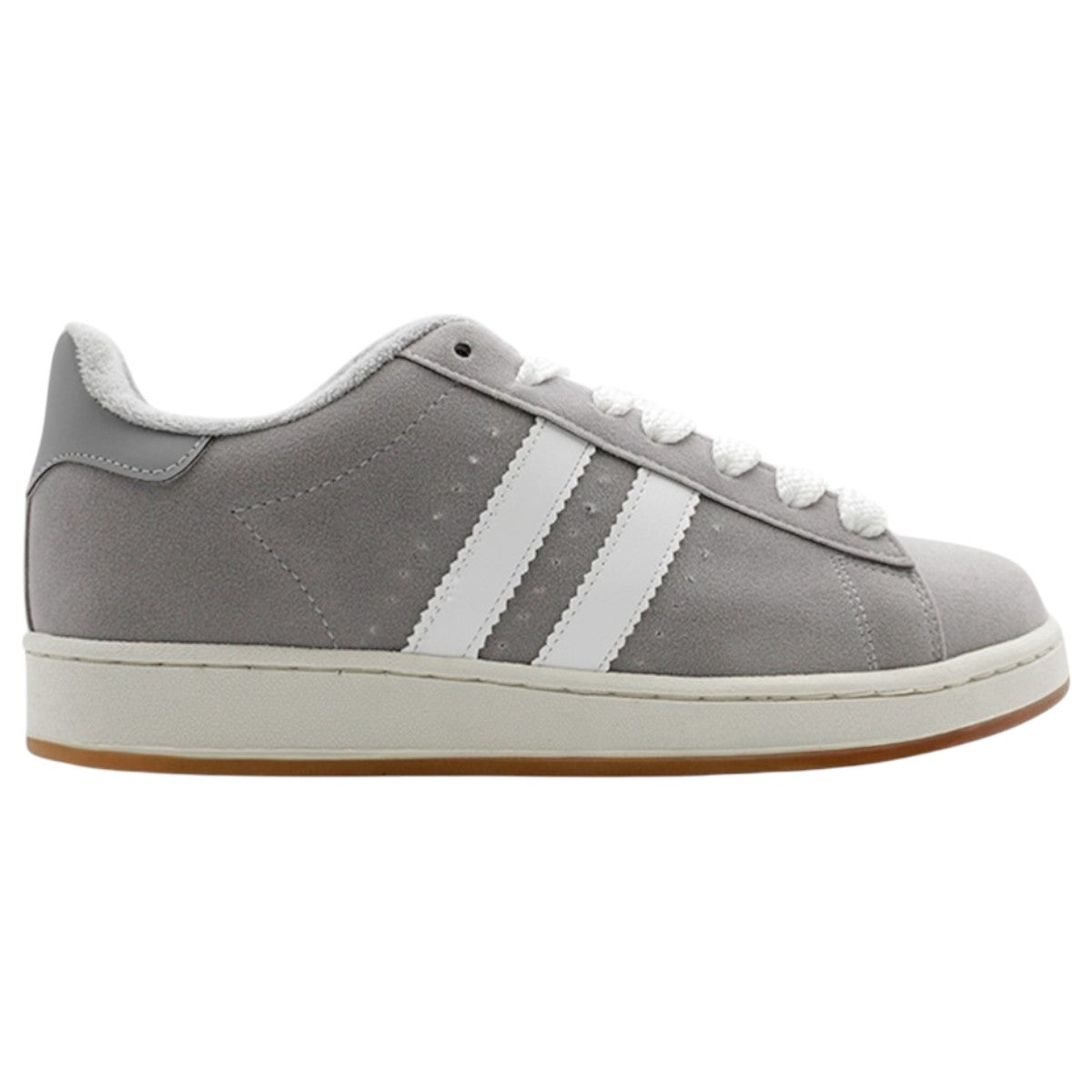Tenis Con Cordones Exterior Gamuza Sintética Color Gris Para Hombre De Rbcollection