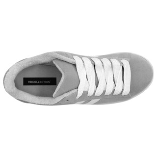 Foto 3 | Tenis Con Cordones Exterior Gamuza Sintética Color Gris Para Hombre De Rbcollection