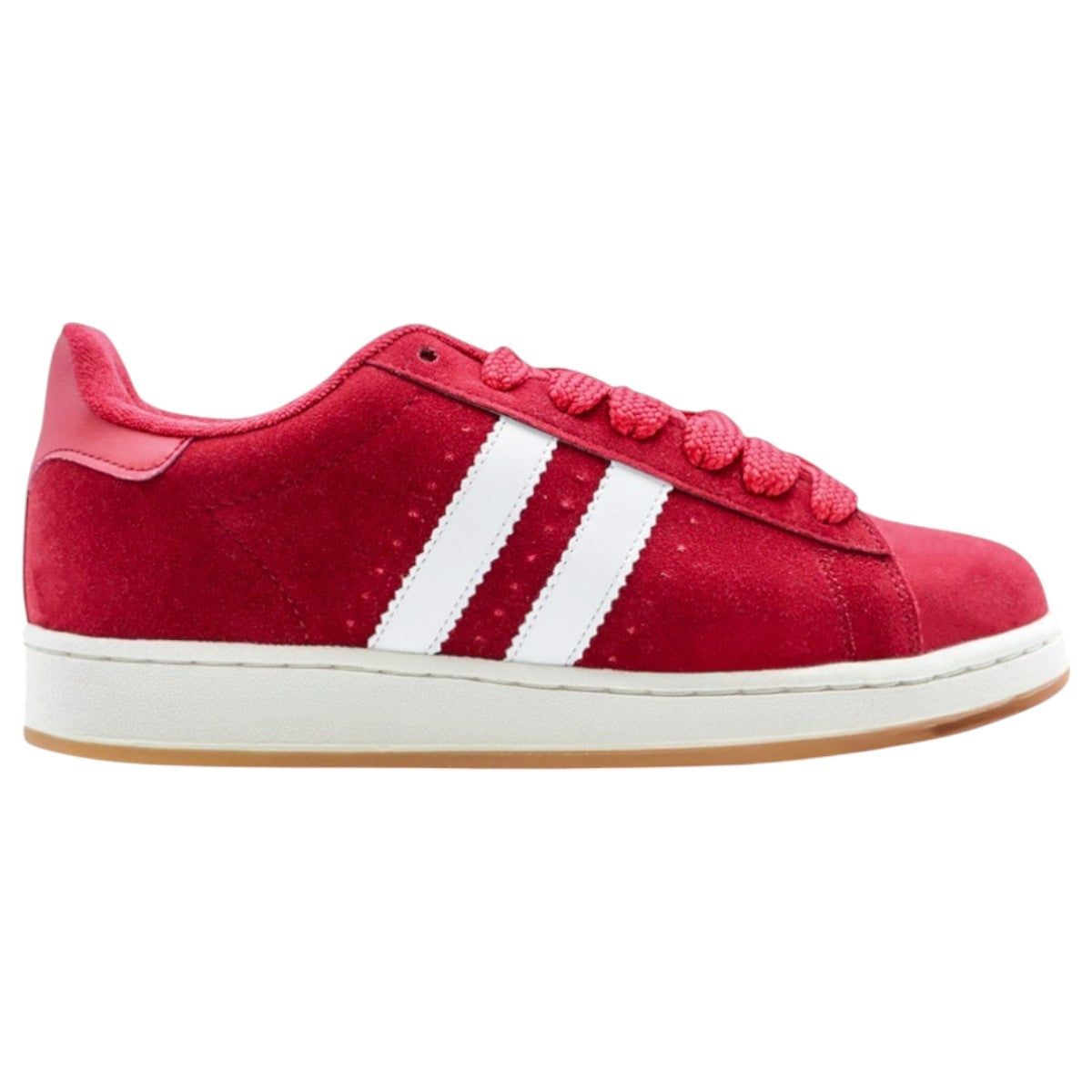 Foto 2 pulgar | Tenis Con Cordones Exterior Gamuza Sintética Color Rojo Para Hombre De Rbcollection