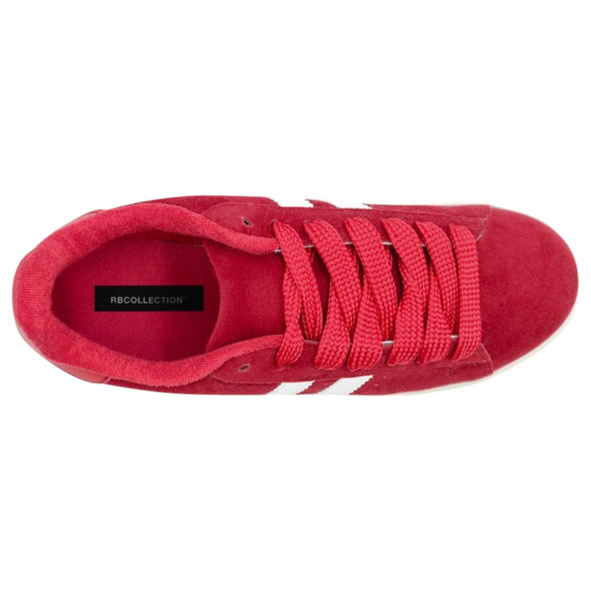 Foto 4 pulgar | Tenis Con Cordones Exterior Gamuza Sintética Color Rojo Para Hombre De Rbcollection