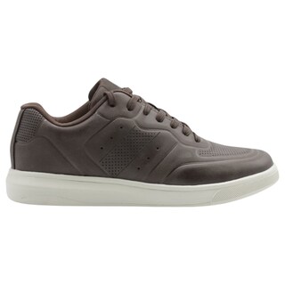 Foto 1 | Tenis Con Cordones Exterior Piel Vegana Color Café Para Hombre De Rbcollection