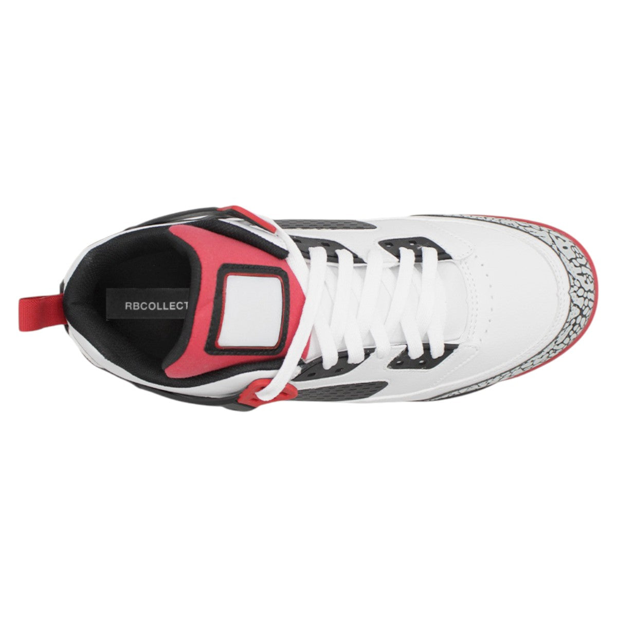 Foto 4 pulgar | Tenis Con Cordones Exterior Piel Vegana Color Blanco Para Hombre De Rbcollection
