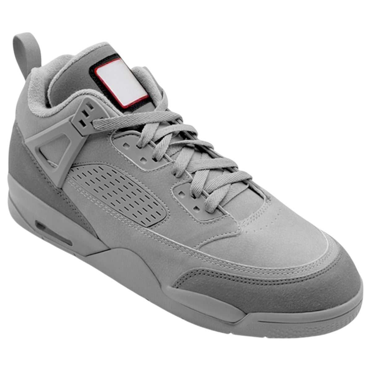 Foto 2 | Tenis Con Cordones Exterior Piel Vegana Color Gris Para Hombre De Rbcollection