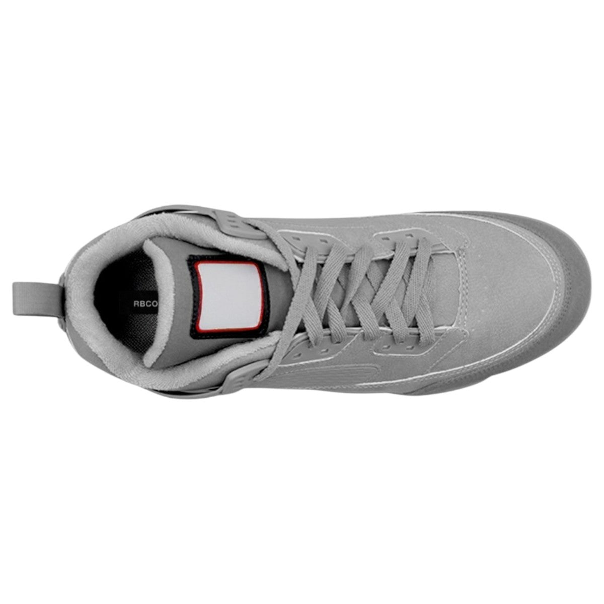 Foto 4 pulgar | Tenis Con Cordones Exterior Piel Vegana Color Gris Para Hombre De Rbcollection