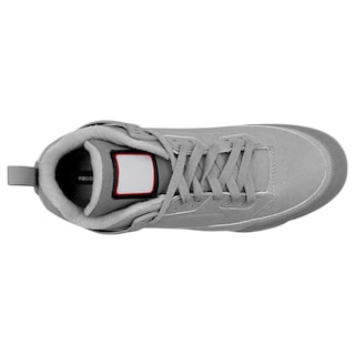 Foto 3 | Tenis Con Cordones Exterior Piel Vegana Color Gris Para Hombre De Rbcollection