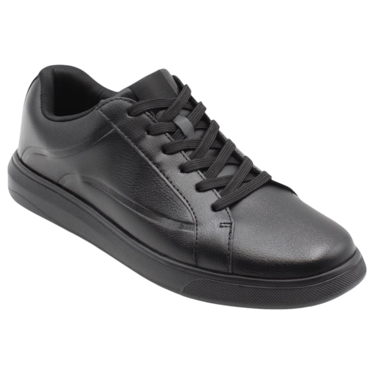 Foto 2 | Tenis Con Cordones Exterior Sintético Color Negro Para Hombre De Rbcollection