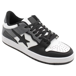 Foto 2 | Tenis Con Cordones Exterior Piel Vegana Color Negro Para Hombre De Rbcollection