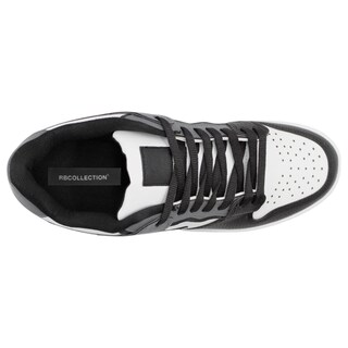 Foto 3 | Tenis Con Cordones Exterior Piel Vegana Color Negro Para Hombre De Rbcollection