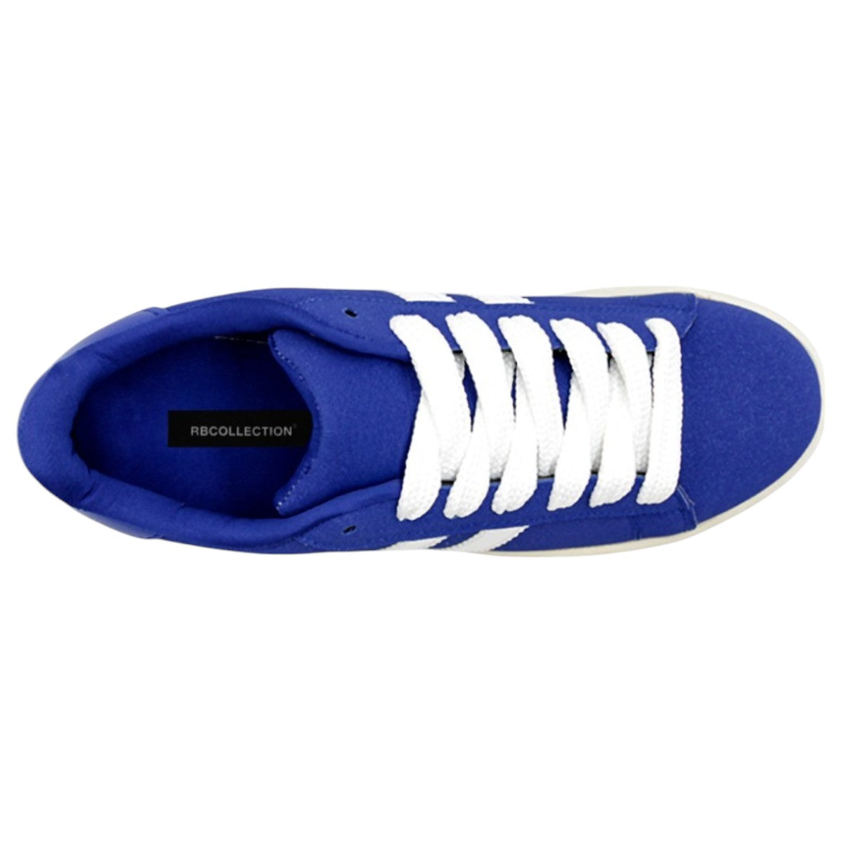 Foto 4 pulgar | Tenis Con Cordones Exterior Gamuza Sintética Color Azul Para Hombre De Rbcollection