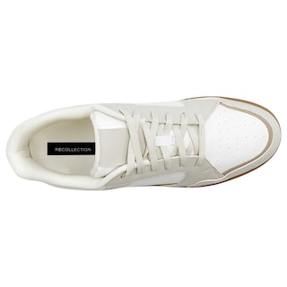 Foto 3 | Tenis Con Cordones Exterior Piel Vegana Color Beige Para Hombre De Rbcollection
