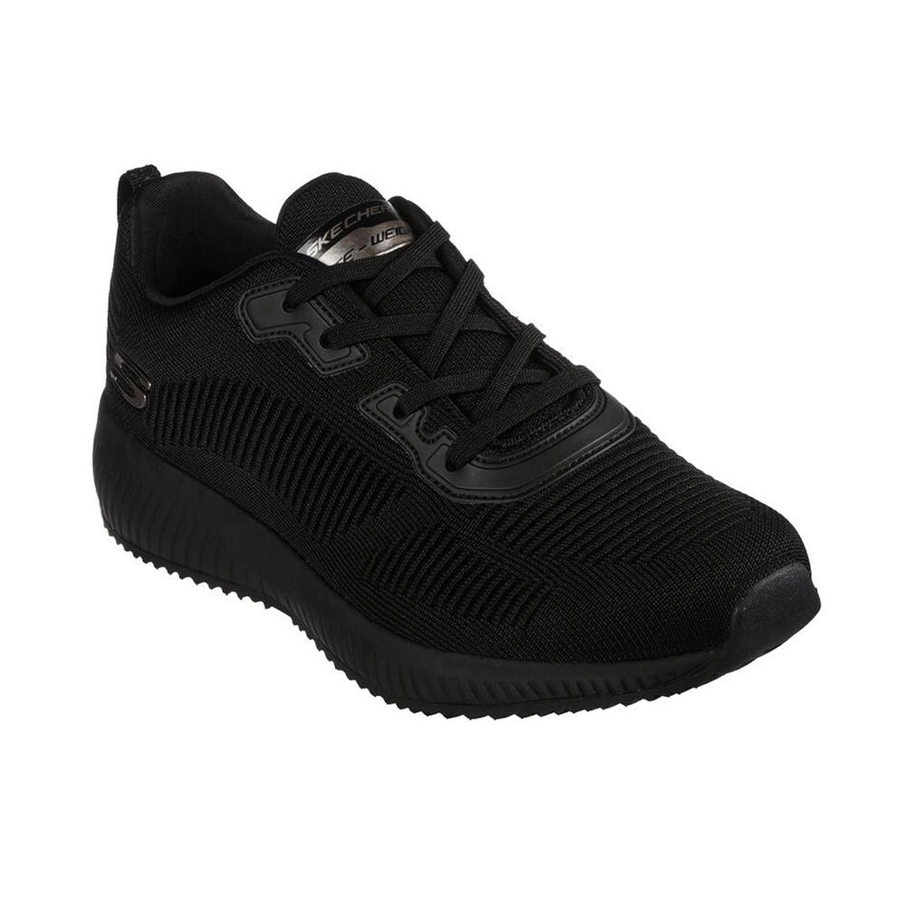 Foto 3 pulgar | Tenis Skechers Sport Squad Hombre Ligero Negro