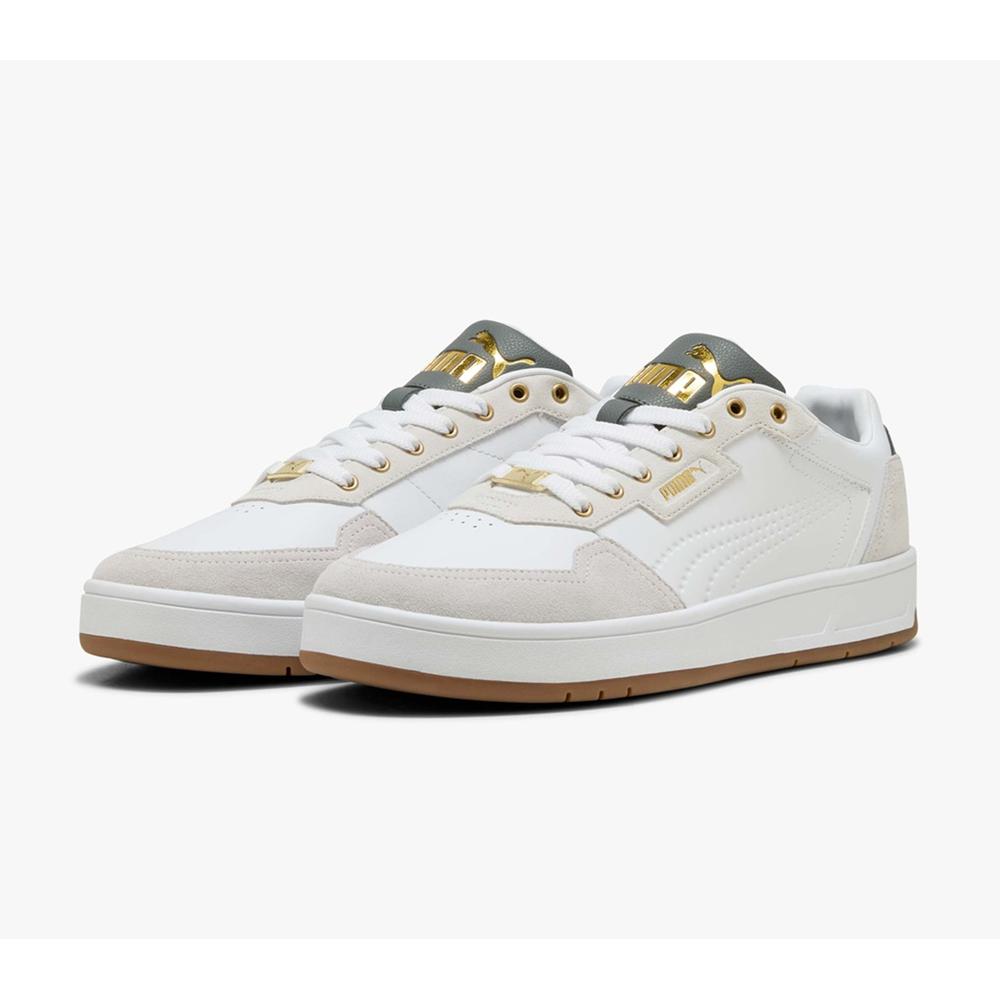 Foto 2 pulgar | Tenis Puma Court Classic Lux Sd Unisex Retro Blanco