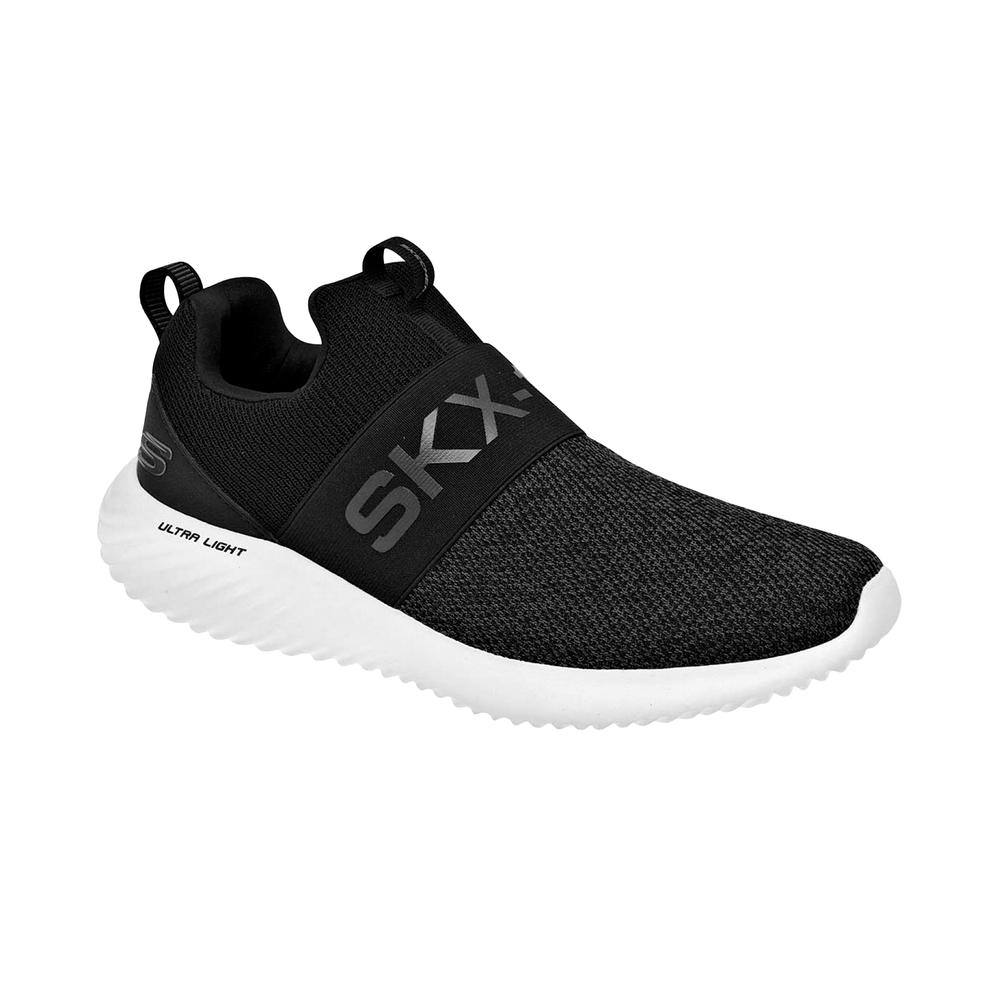 Foto 3 pulgar | Tenis Skechers Bounder Bearko Hombre Deportivo Blanco