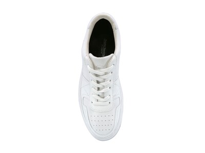Foto 6 | Sneaker Casual De Piel Para Hombre Triples Olten 36057 Blanco