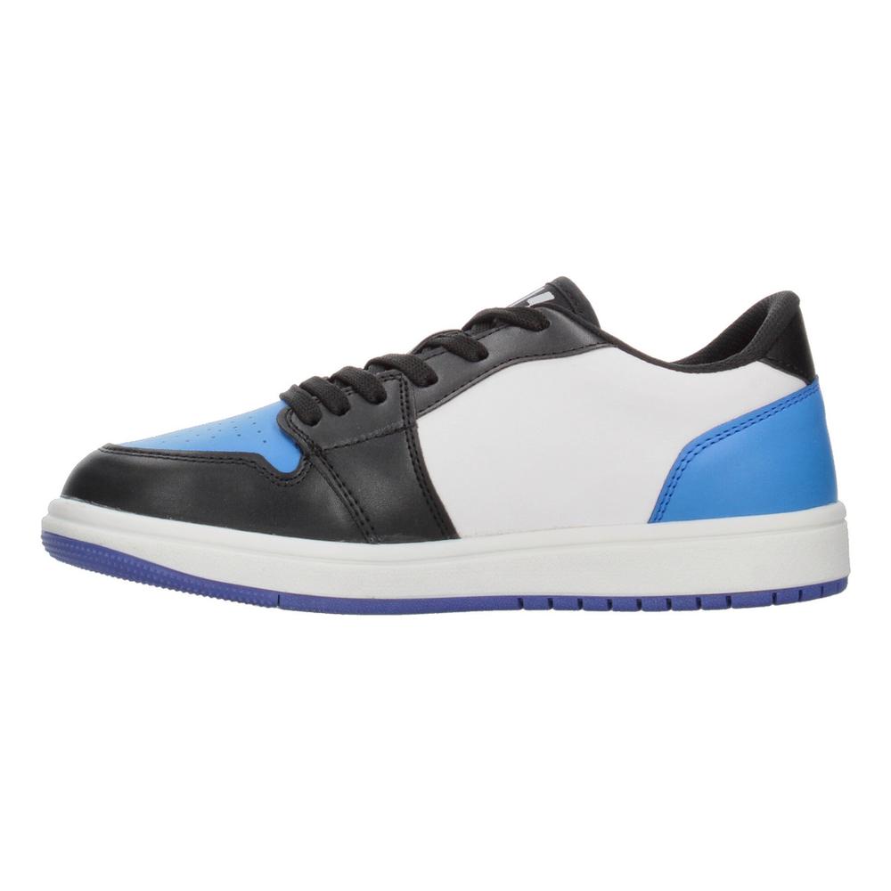Foto 6 pulgar | Tenis Vavito Azul Negro Blanco Original Sneakers Casual Ligero Niño Urbano Negro
