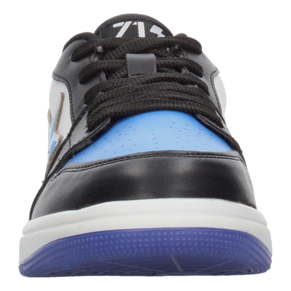 Foto 7 pulgar | Tenis Vavito Azul Negro Blanco Original Sneakers Casual Ligero Niño Urbano Negro
