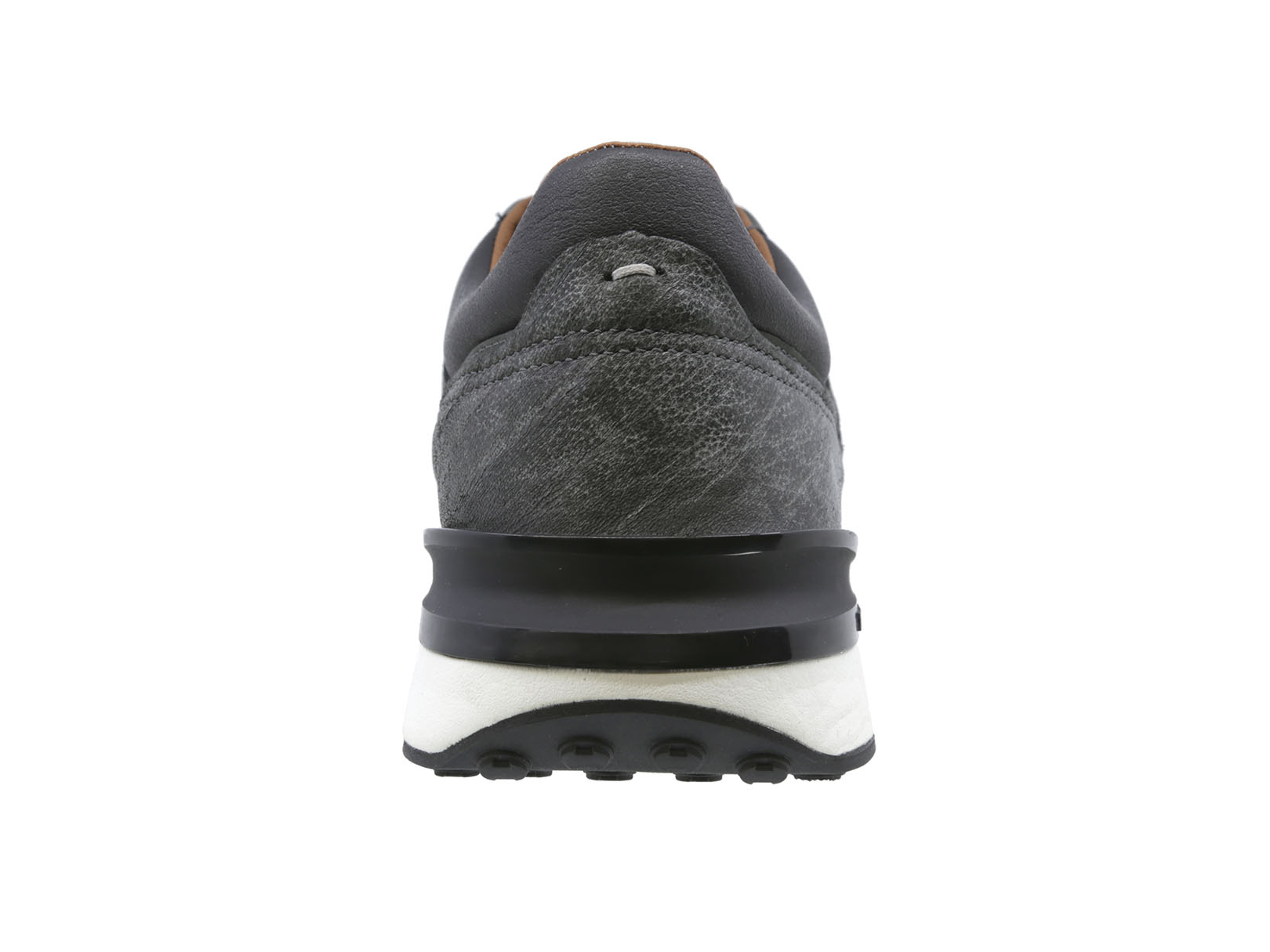 Foto 6 pulgar | Sneaker Casual De Piel Para Hombre Triples Renens 36058 Negro