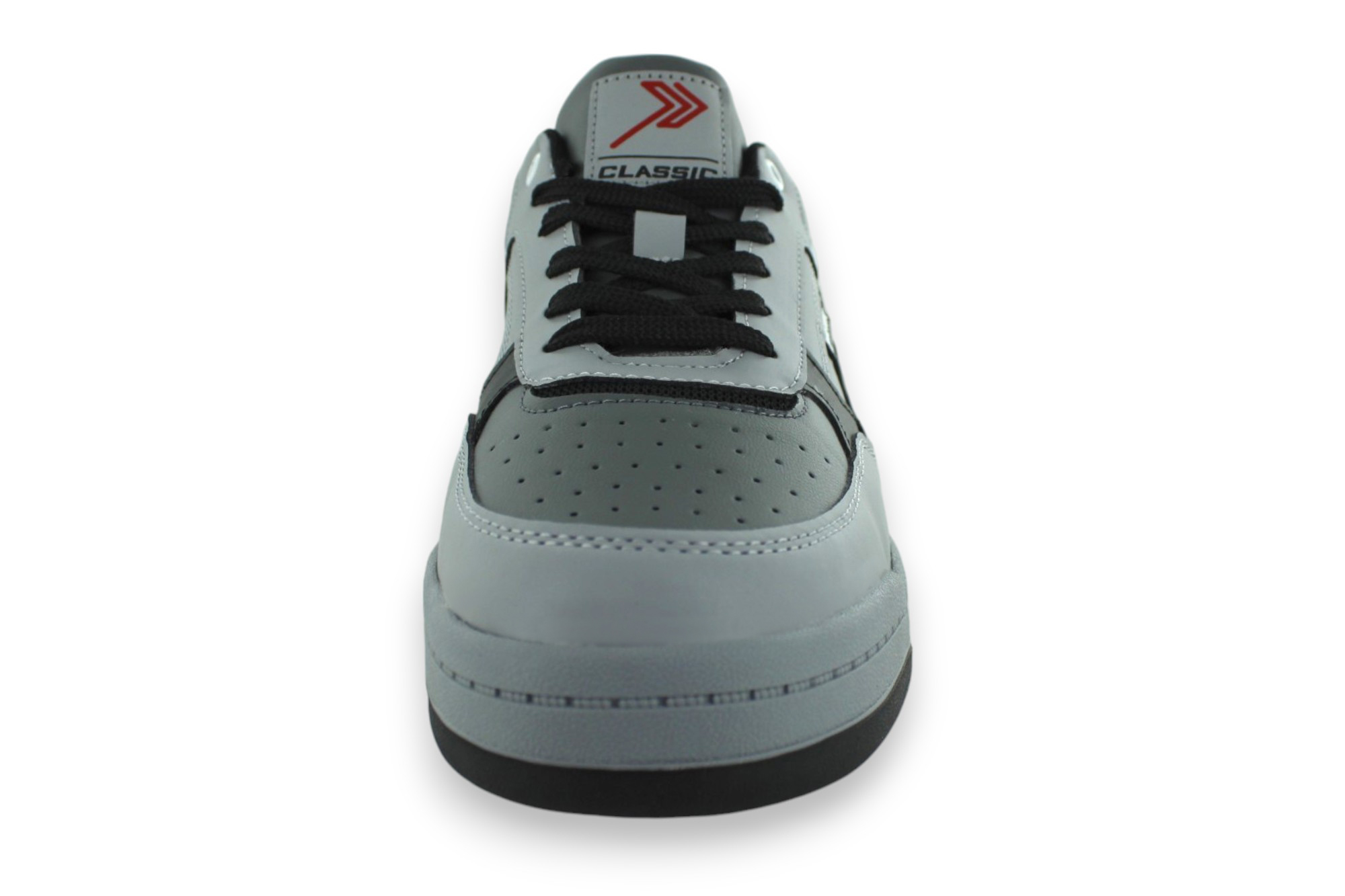 Foto 5 pulgar | Tenis Casual Gris Negro Hombre Belt Newk