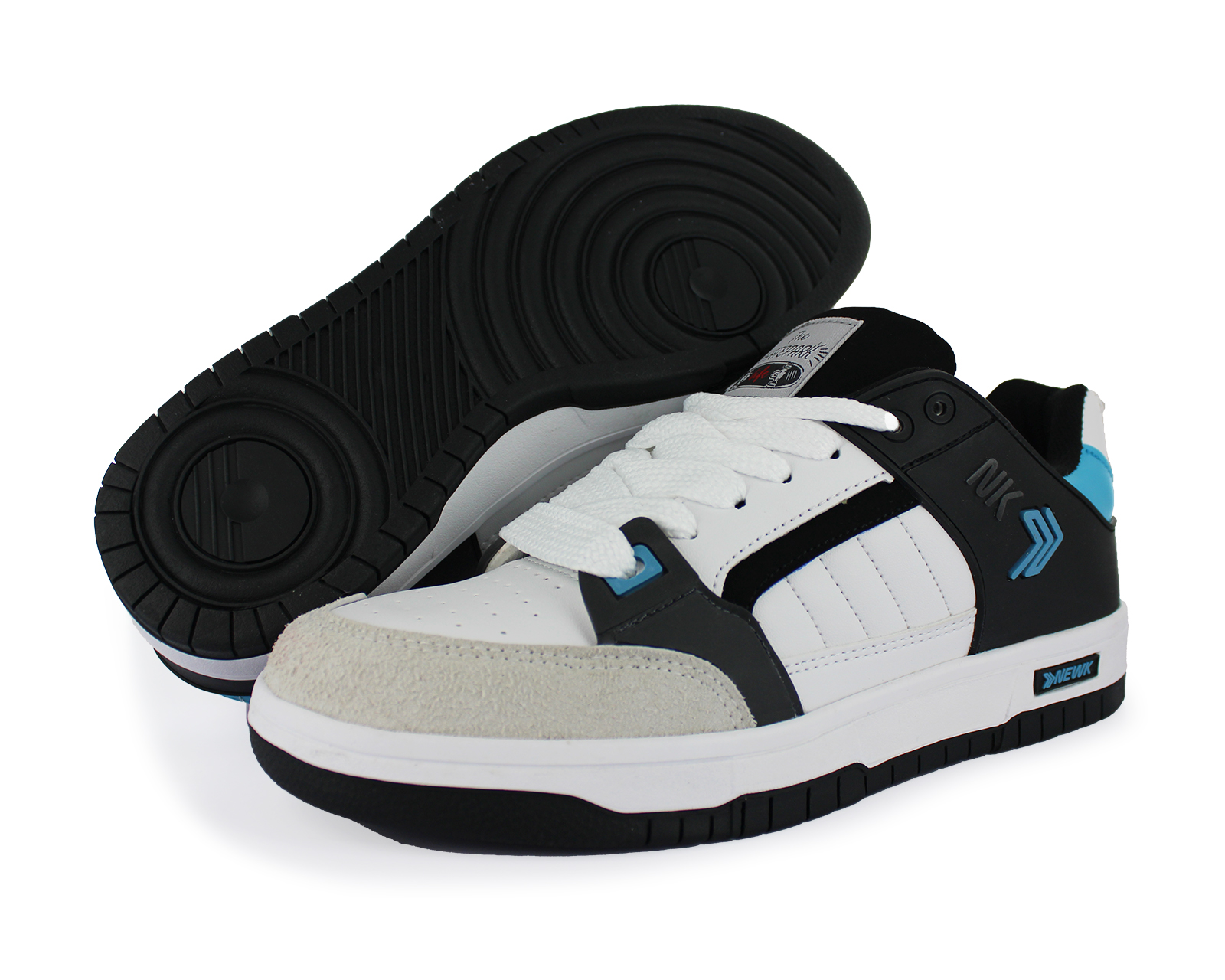 Foto 2 pulgar | Tenis Casual Gris Azul Hombre Glodunk Newk