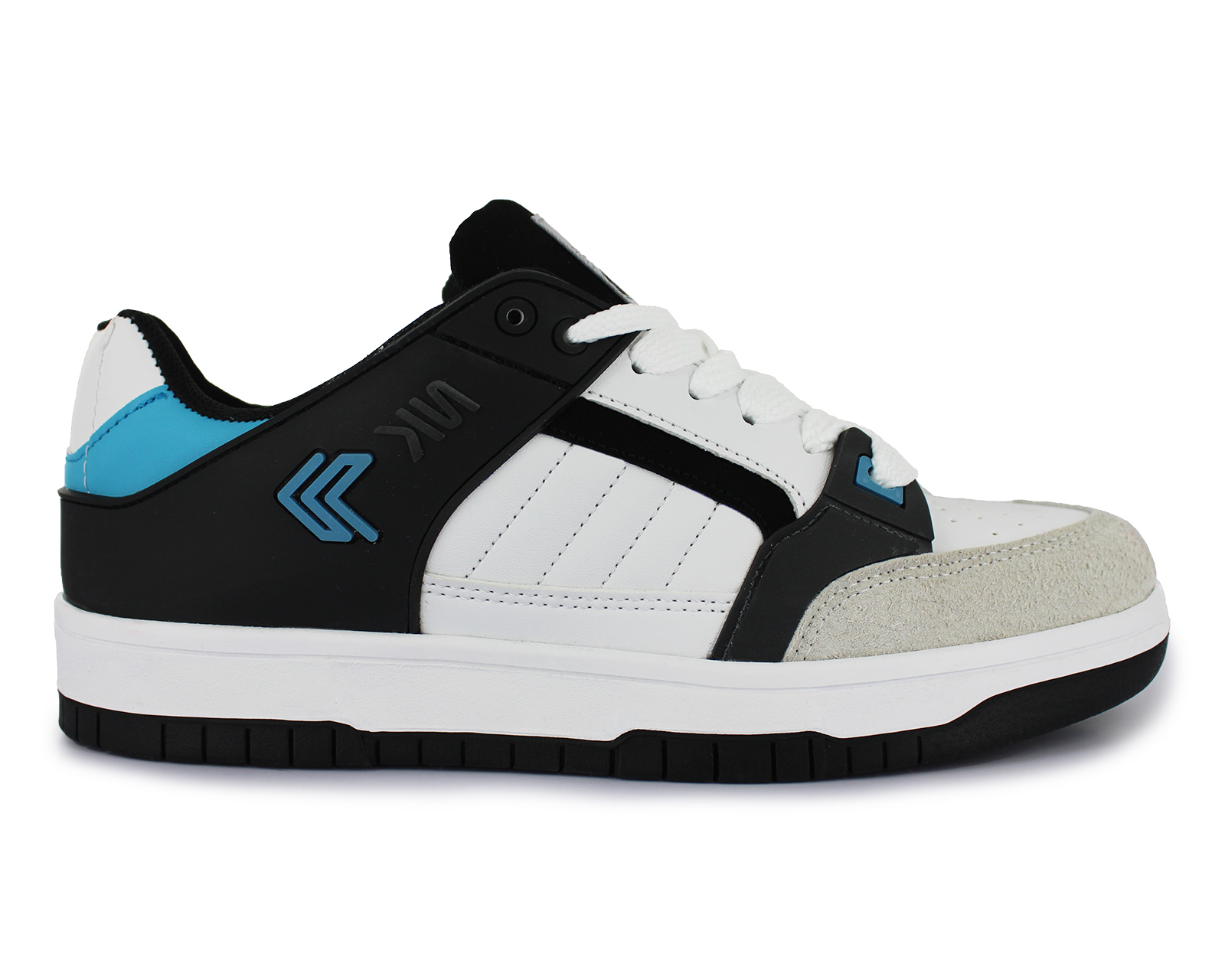 Foto 4 pulgar | Tenis Casual Gris Azul Hombre Glodunk Newk