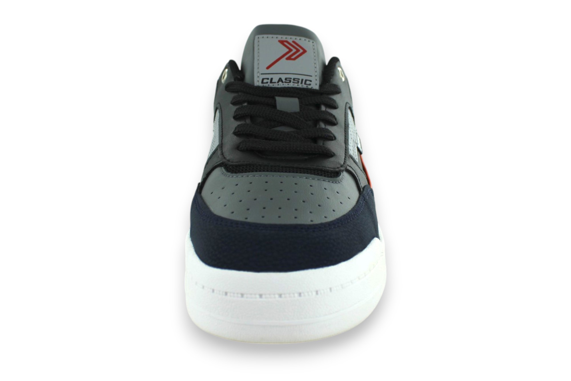 Foto 5 pulgar | Tenis Casual Azul Marino Gris Hombre Belt Newk