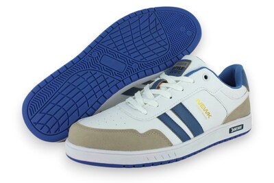 Foto 1 | Tenis Casual Blanco Azul Hombre Concluso Newk