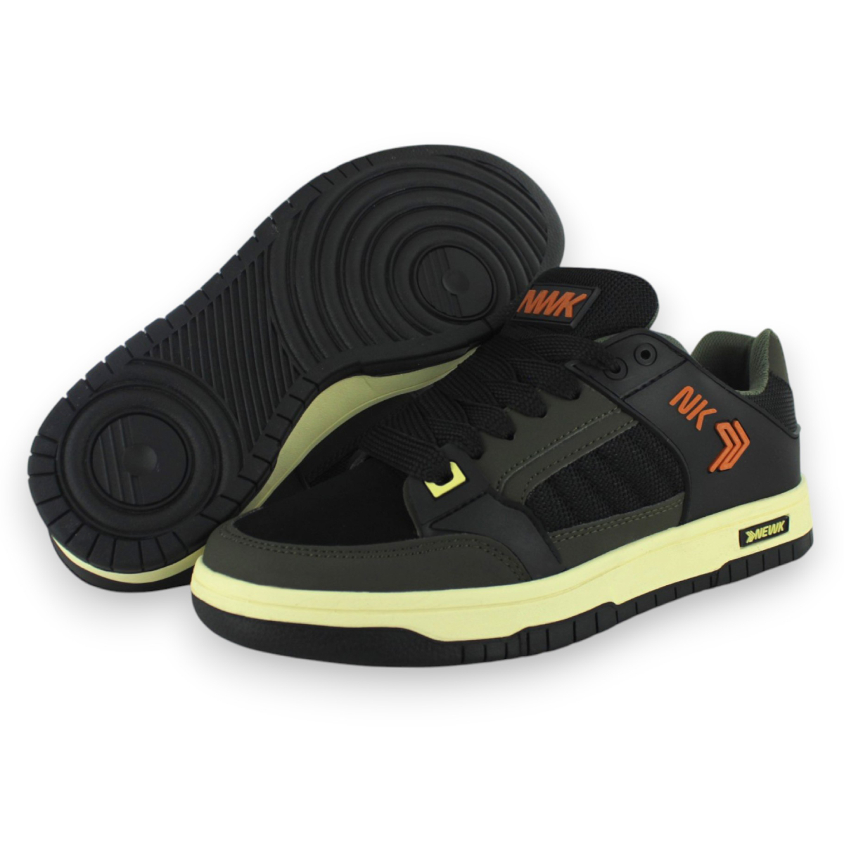 Foto 2 pulgar | Tenis Casual Verde Negro Hombre Glodunk Tex Newk