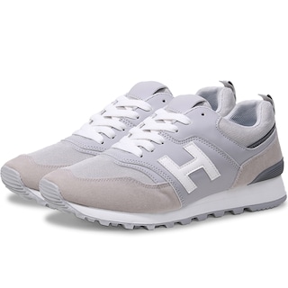 Foto 1 | Tenis Para Hombre Casual Comodos De Moda Gris 7.0