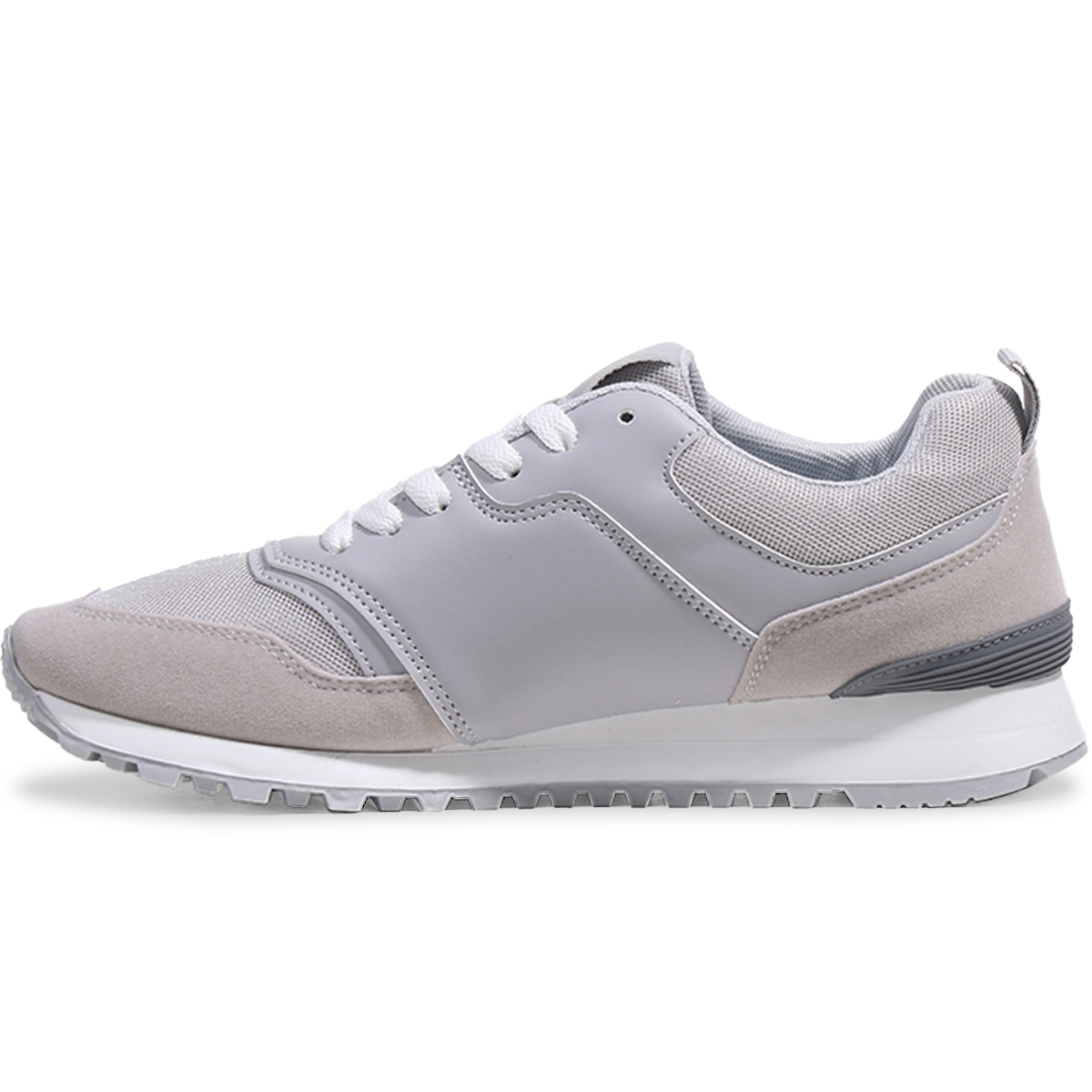 Foto 3 pulgar | Tenis Para Hombre Casual Comodos De Moda Gris  7.0